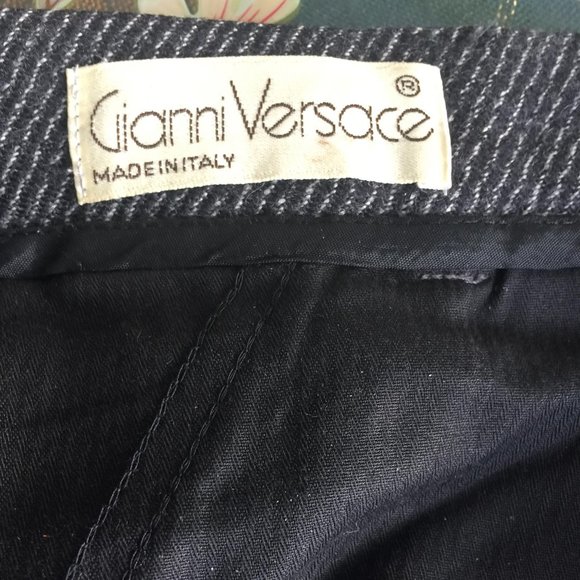 VERSACE wool pants for men - Picture 3 of 6